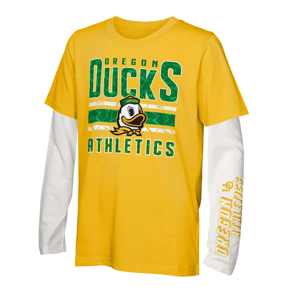 Ensemble de t-shirts the Mix pour enfants d'âge préscolaire avec les Oregon Ducks