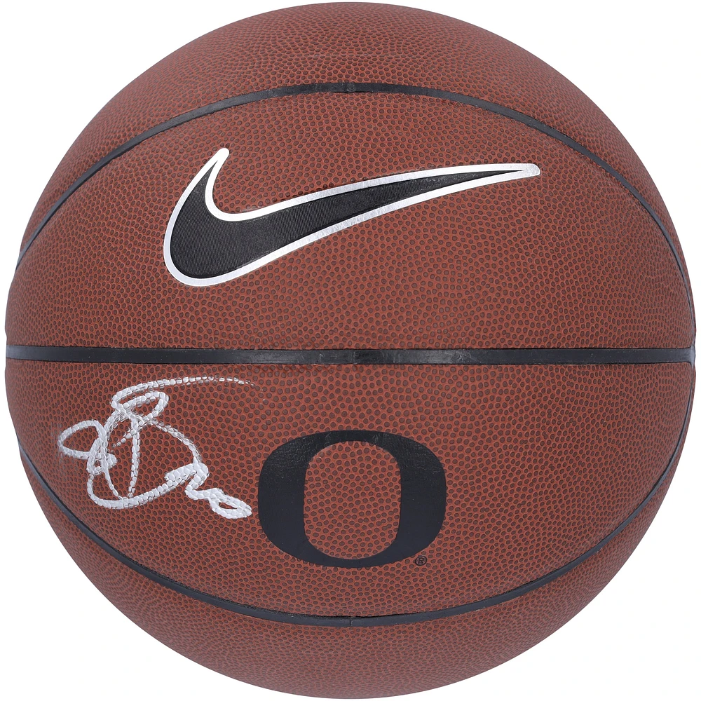 Sabrina Ionescu Oregon Ducks Autographed Nike Replica Basketball 