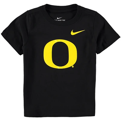 Toddler Nike Black Oregon Ducks Logo T-Shirt