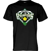 Unisex Blue 84 Black Oregon Ducks 2025 Big Ten Softball Regular Season Champions T-Shirt