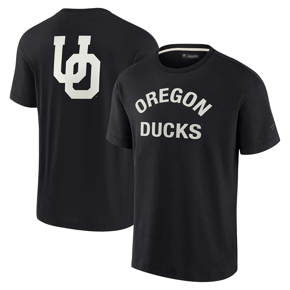 Unisex Fanatics Black Oregon Ducks Elements Super Soft Short Sleeve T-Shirt