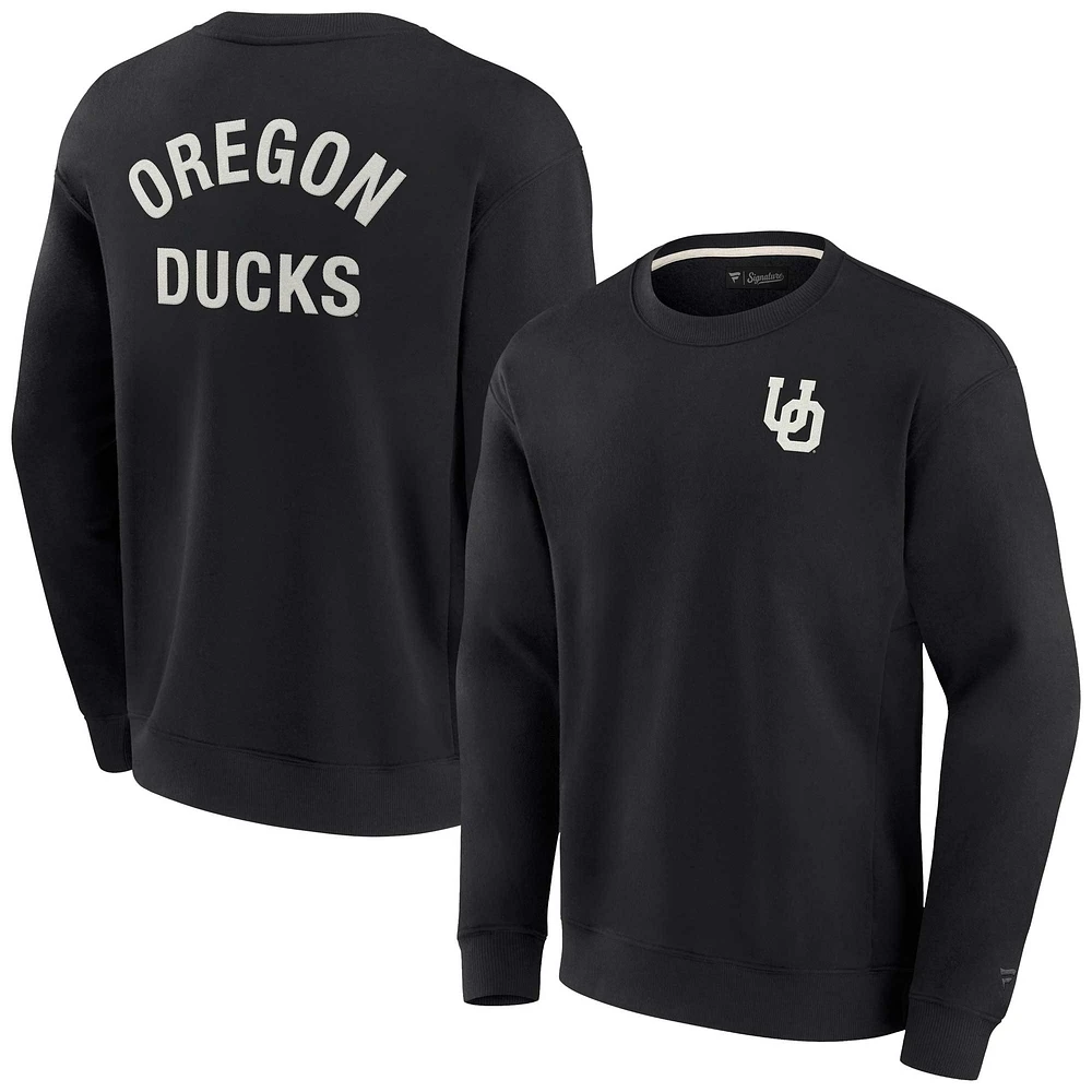 Sweat-shirt unisexe Fanatics noir Oregon Ducks super doux