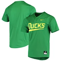 Maillot de softball réplique unisexe Nike vert pomme des Ducks l'Oregon