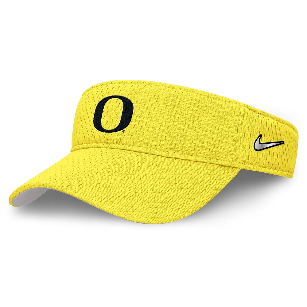 Visière ajustable unisexe Nike jaune Oregon Ducks 2025 Dugout Softball Ace Performance