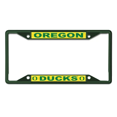 WinCraft Oregon Ducks Chrome Colored License Plate Frame