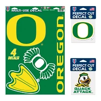 Pack de décalcomanies WinCraft Oregon Ducks