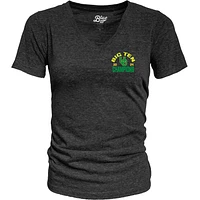 T-shirt bleu 84 noir pour femme des champions de la conférence football Big Ten 2024 Oregon Ducks