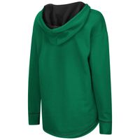 Women's Colosseum Green Oregon Ducks Tunic Pullover Hoodie