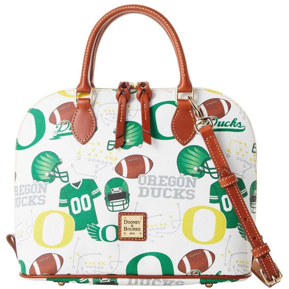 Dooney & Bourke Oregon Ducks Gameday Zip Zip Satchel pour femmes