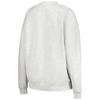 Ensemble de nuit pour femme Gameday Couture Ash Oregon Ducks Team Effort avec sweat-shirt et short