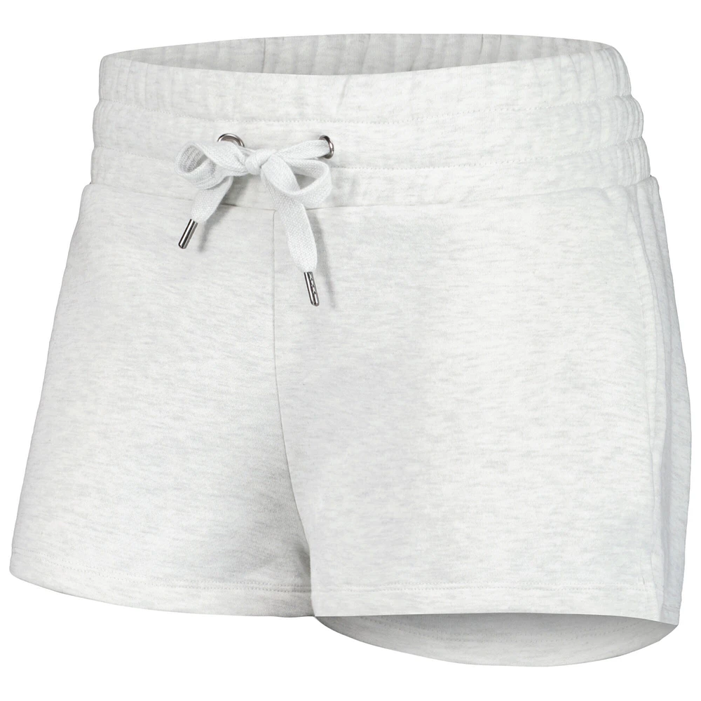 Ensemble de nuit pour femme Gameday Couture Ash Oregon Ducks Team Effort avec sweat-shirt et short