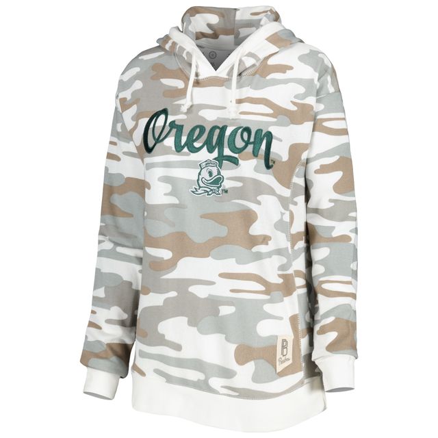 Sweat à capuche Pressbox Camo Oregon Ducks San Pablo pour femme