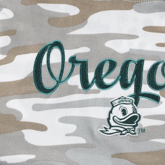 Sweat à capuche Pressbox Camo Oregon Ducks San Pablo pour femme