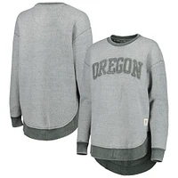 Sweat-shirt vert Pressbox Oregon Ducks Ponchoville pour femme