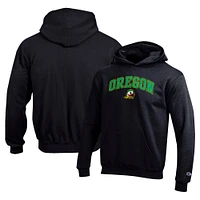 Sweat à capuche noir Champion des jeunes Oregon Ducks Campus