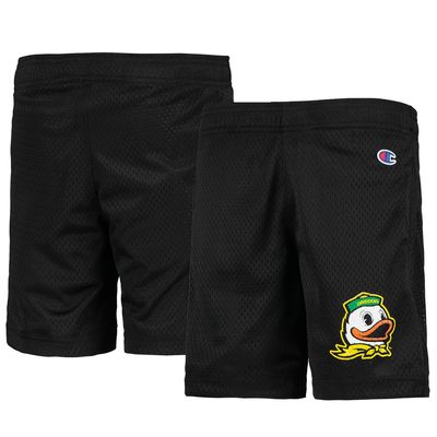 Youth Champion Black Oregon Ducks Classic Mesh Shorts