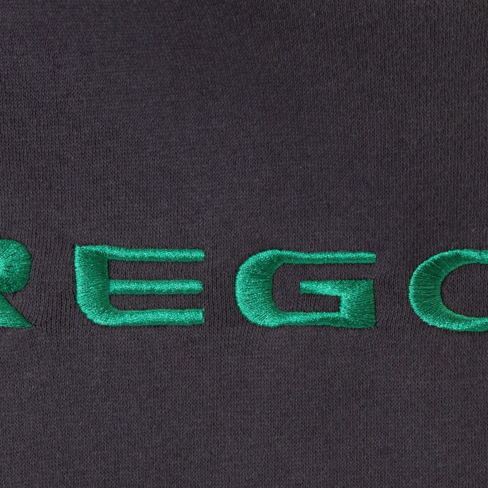 Youth Charcoal Oregon Ducks Big Logo Pullover Hoodie