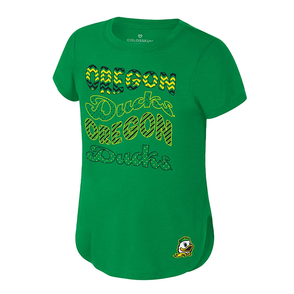 T-shirt Rogan des Oregon Ducks du Colisée pour jeunes, vert