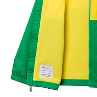 Veste à capuche entièrement zippée et doublée Rainy Fields des Oregon Ducks de Columbia pour jeunes