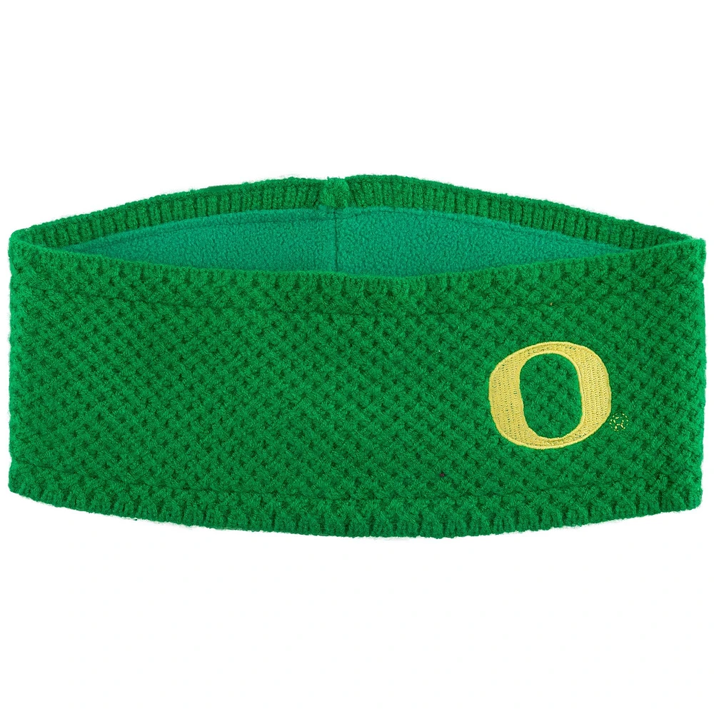 ZooZatz  Green Oregon Ducks Fashion Knit Headband