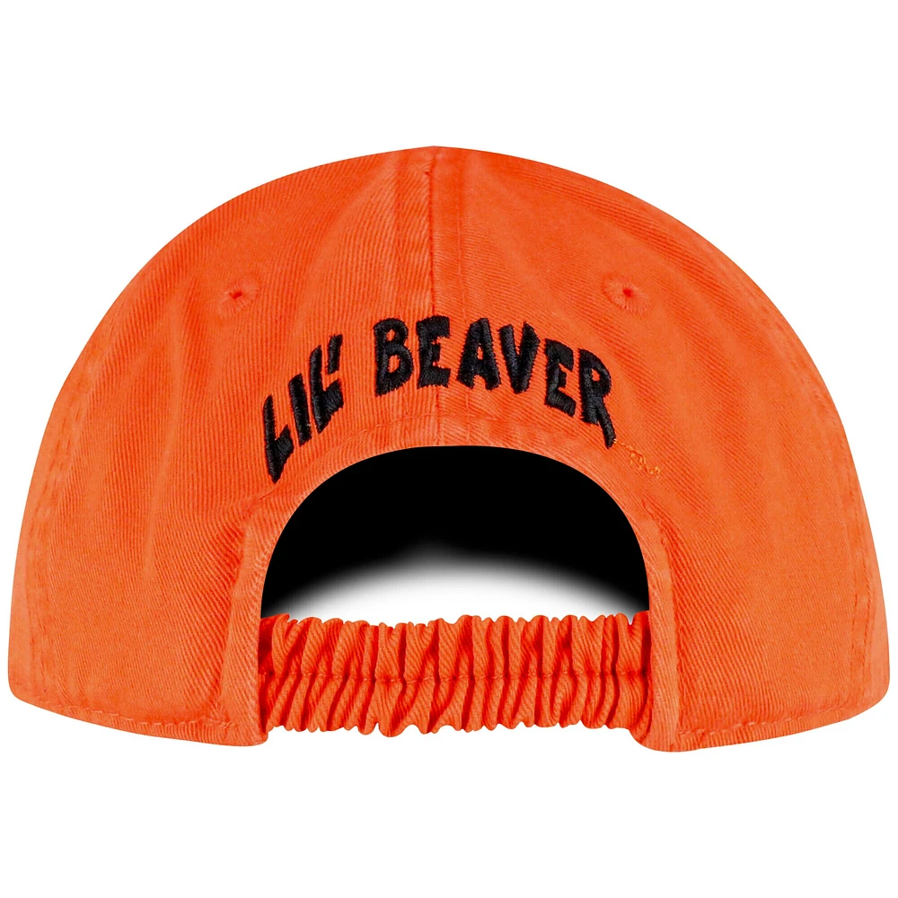 Chapeau Mini Me Flex pour bébé Top of the World Orange Oregon State Beavers