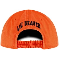 Chapeau Mini Me Flex pour bébé Top of the World Orange Oregon State Beavers