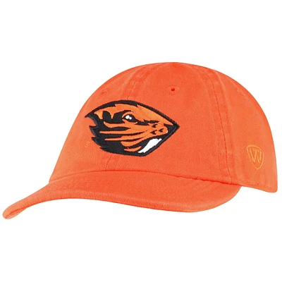 Chapeau Mini Me Flex pour bébé Top of the World Orange Oregon State Beavers