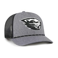 Men's '47  Gray Oregon State Beavers Carbon Rope Adjustable Hat