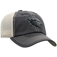 Men's Top of the World  Black/Natural Oregon State Beavers Offroad Two-Tone Adjustable Hat