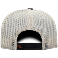 Men's Top of the World  Black/Natural Oregon State Beavers Offroad Two-Tone Adjustable Hat
