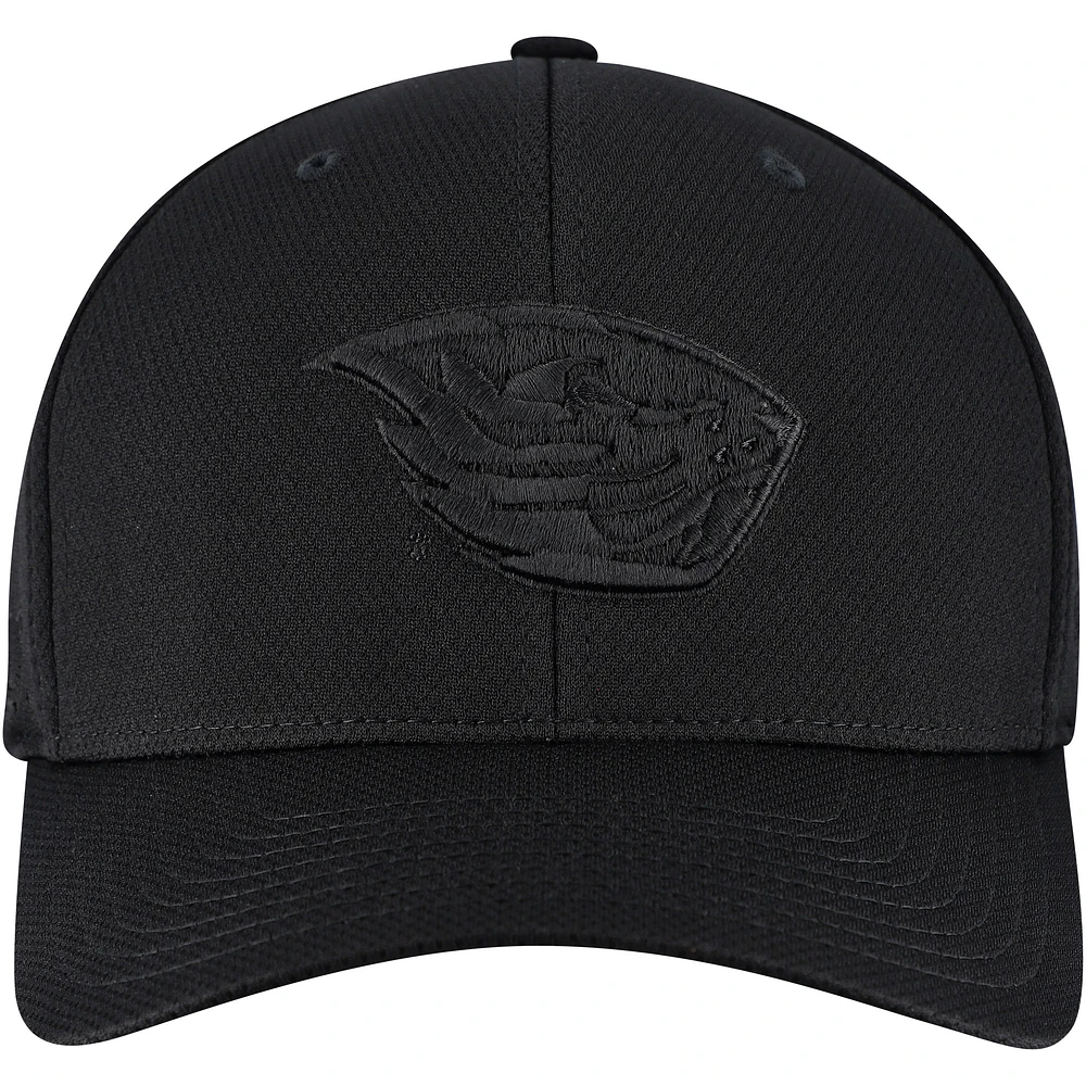 Men's Top of the World  Black Oregon State Beavers Reflex Performance Flex Hat