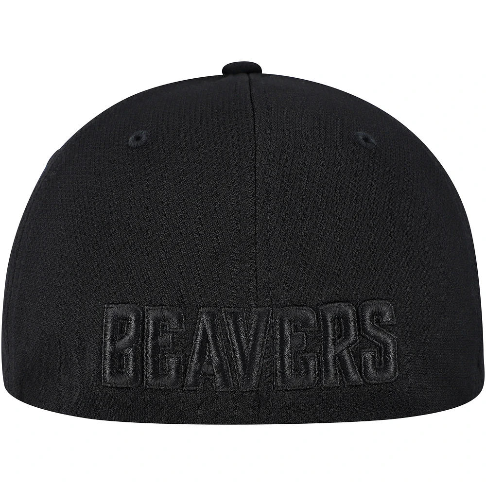 Men's Top of the World  Black Oregon State Beavers Reflex Performance Flex Hat