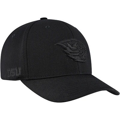 Men's Top of the World  Black Oregon State Beavers Reflex Performance Flex Hat