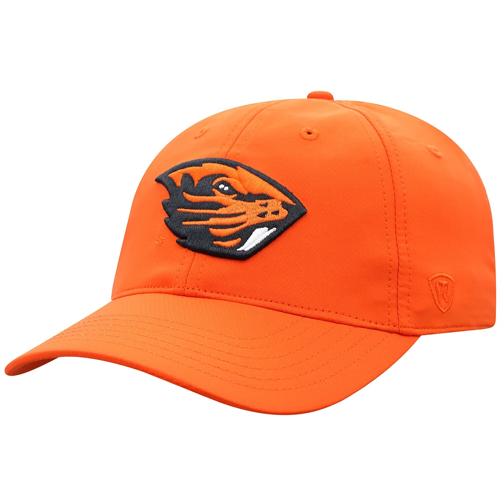 Men's Top of the World Orange Oregon State Beavers Trainer Adjustable Hat