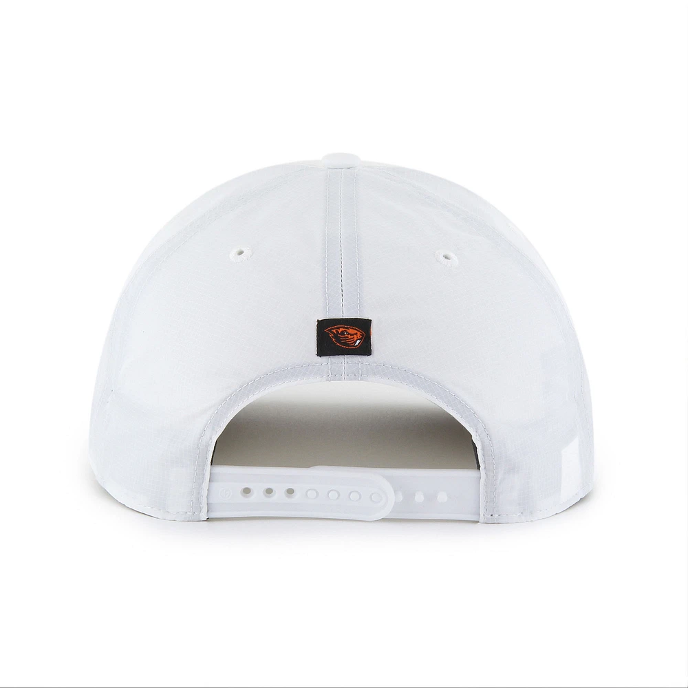 Casquette ajustable Condor Hitch brrr° blanche des Beavers de l'Oregon pour homme, modèle 1947