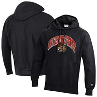 Sweat à capuche tissage inversé Champion Black Oregon State Beavers Vault Late Night pour homme