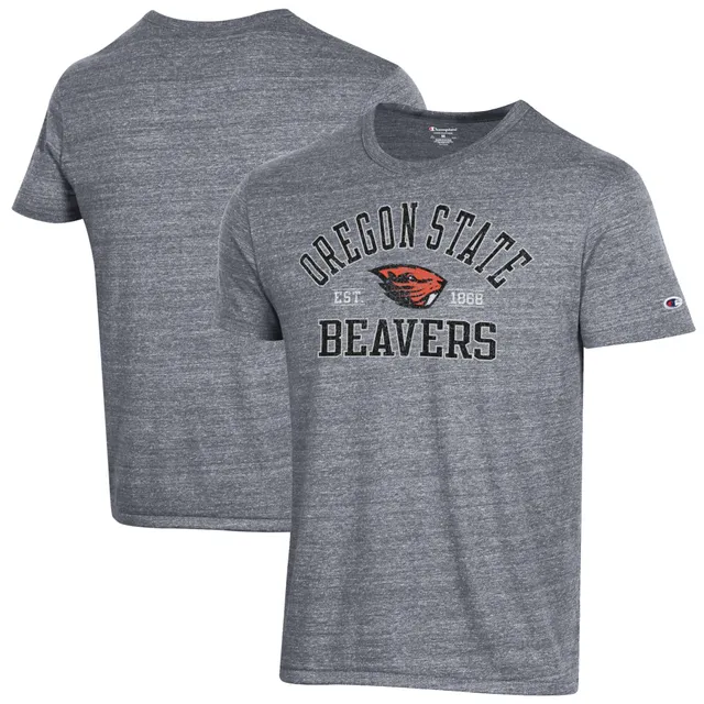 Men's Homefield Ash Oregon State Beavers Go Beavs T-Shirt