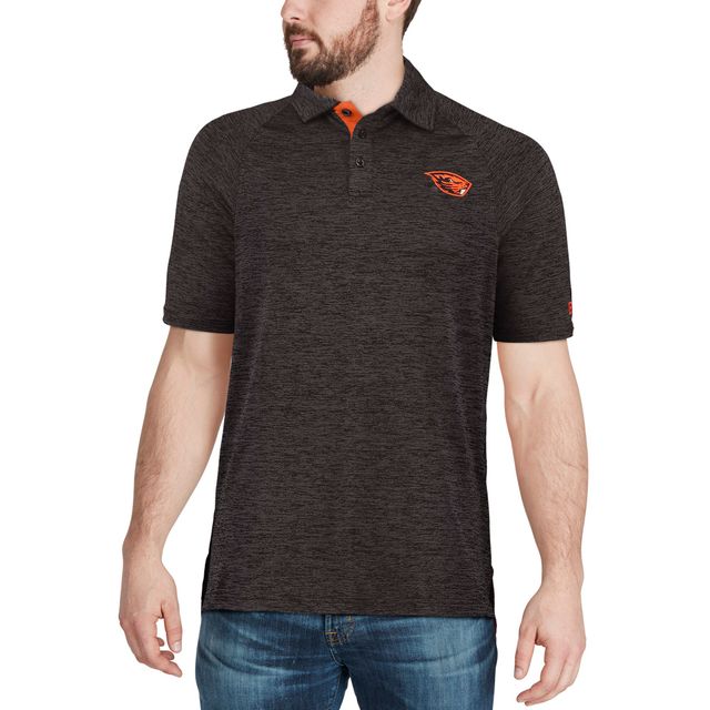 Polo colosseum en duvet Oregon State Beavers pour hommes, noir