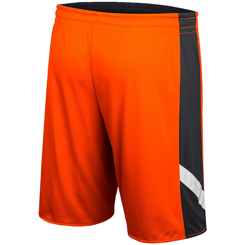 Men's Colosseum Orange/Black Oregon State Beavers Am I Wrong Reversible Shorts