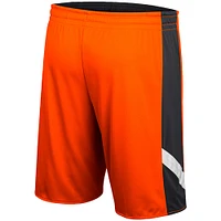 Men's Colosseum Orange/Black Oregon State Beavers Am I Wrong Reversible Shorts