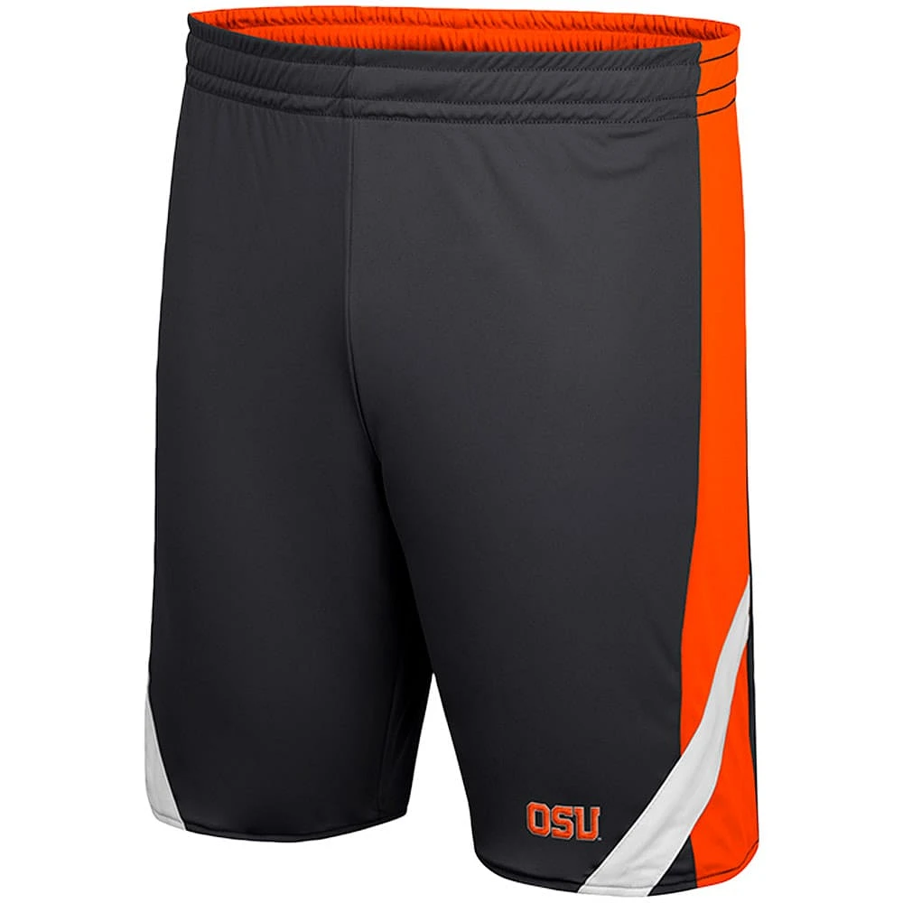 Men's Colosseum Orange/Black Oregon State Beavers Am I Wrong Reversible Shorts