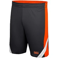 Men's Colosseum Orange/Black Oregon State Beavers Am I Wrong Reversible Shorts