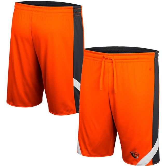 Short réversible Colosseum Orange/Noir Oregon State Beavers Am I Wrong pour homme