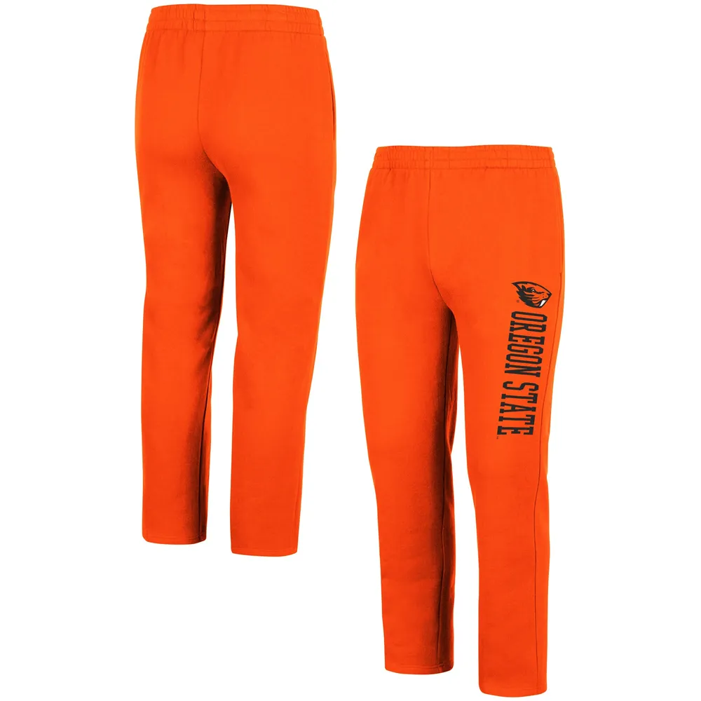 Pantalon en molleton orange Colosseum Oregon State Beavers pour homme