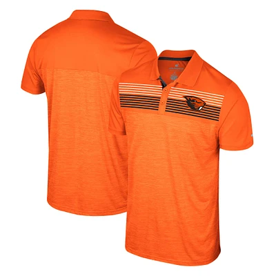 Polo Langmore Colisée orange pour hommes Oregon State Beavers