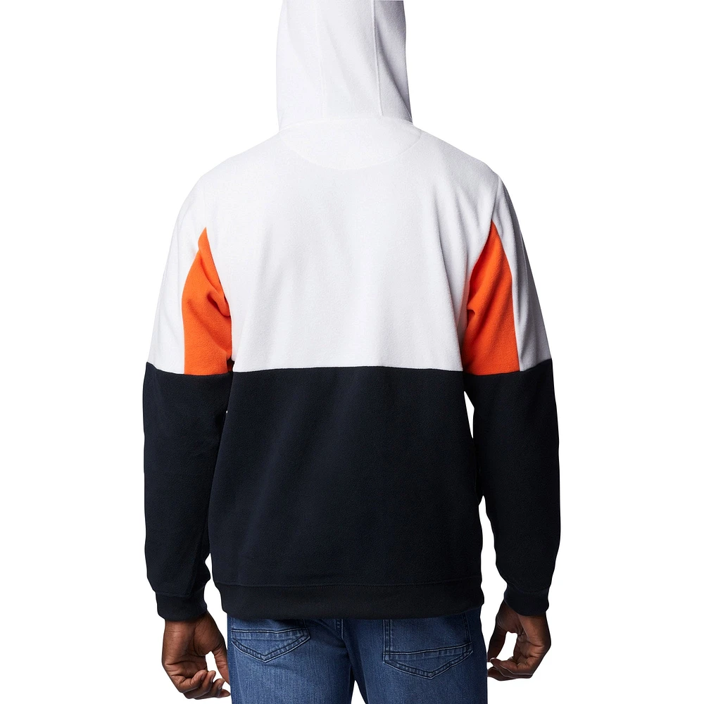 Men's Columbia Black Oregon State Beavers Lodge Quarter-Zip Hoodie