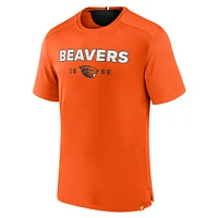 T-shirt orange Fanatics pour hommes, Oregon State Beavers Defender Rush