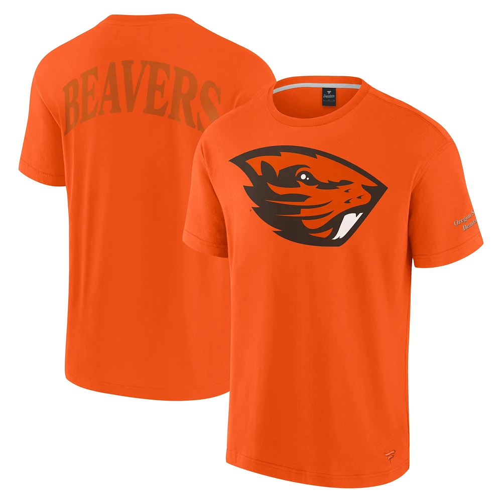 T-shirt emblématique orange fanatiques pour hommes des Oregon State Beavers