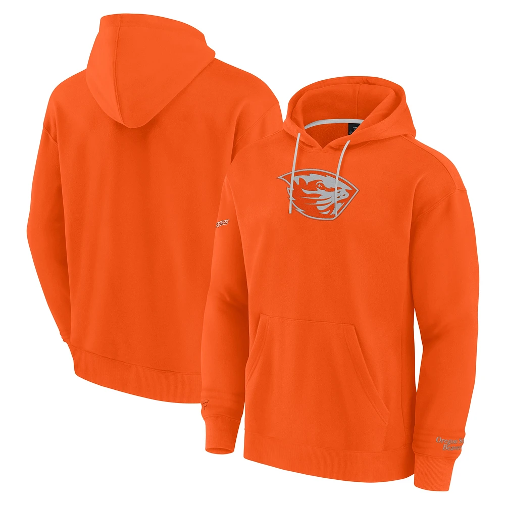 Sweat à capuche orange fanatiques pour hommes Oregon State Beavers Pace