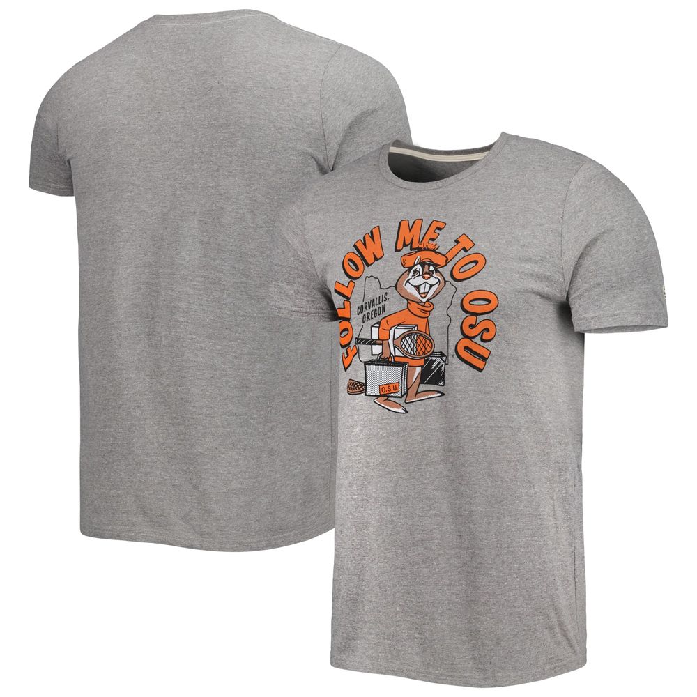 Men's Homefield Heather Gray Oregon State Beavers T-Shirt